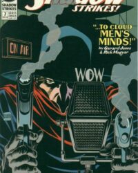 The Shadow Strikes! nr 7 (mars 1990), omslag